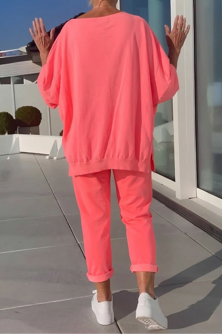 Valeria™ | Conjunto Lounge Fluido con Corte Holgado y Tela Suave