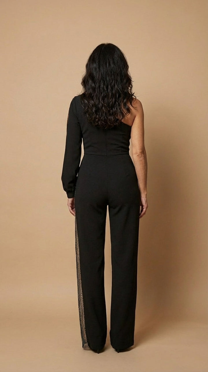 Aurora™ | Mono Elegante con Pierna Brillante