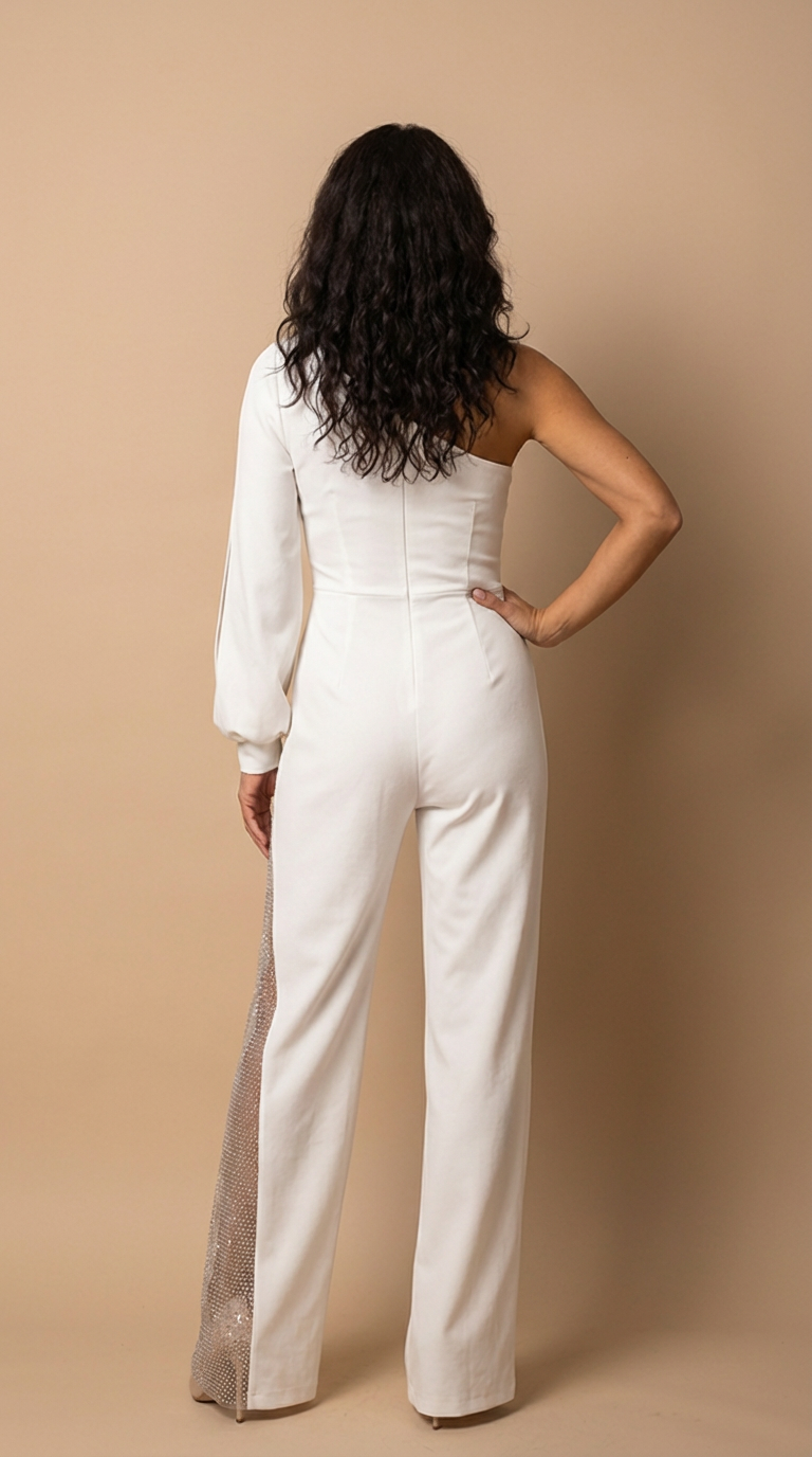 Aurora™ | Mono Elegante con Pierna Brillante